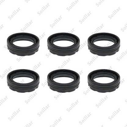 6PCS Spark Plug Seal Gasket Fits 11-24 Jeep Wrangler/Cherokee 5184778AB