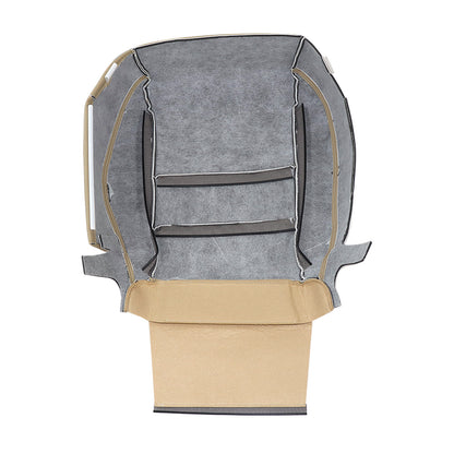 For 2003-2007 Honda Accord 4DR Front Driver & Passenger Bottom & Top Leather Seat Cover Tan
