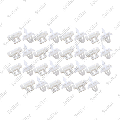 30Pcs For Mercedes Sacco 190 W201 W124 A124 S124 Car Side Door Moulding Clip