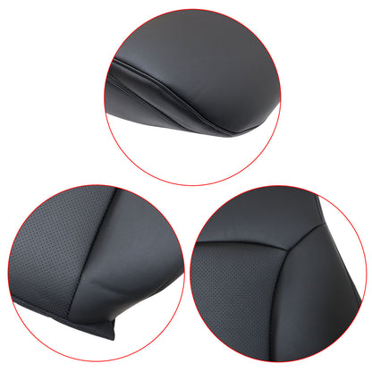 For 2010-2014 Subaru Outback Legacy Front Driver & Passenger Bottom & Top Leather Seat Cover Tan