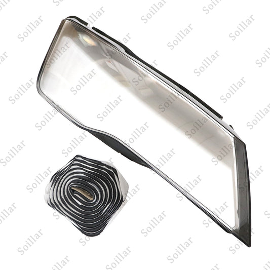 Right Front Headlight Clear Lens Shell+ Seal Glue For Audi A7 S7 RS7 2012-2015