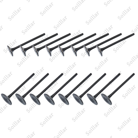 Intake Exhaust Valves Fits Ford Mazda Mercury 2.0L 2.3L 2.5L DOHC 16V
