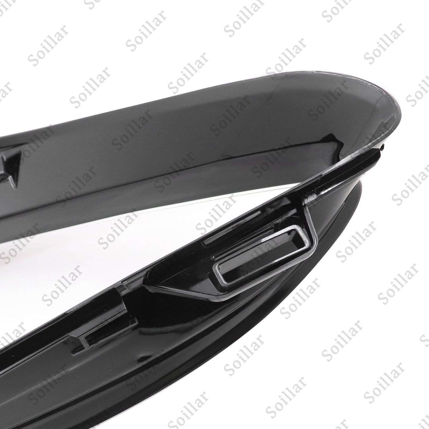 Pair Headlight Lens Cover Clear For 2016-2019 Mercedes Benz W166 GLE350 GLE43
