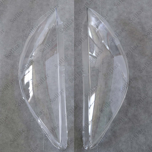Both Side Headlight Clear Lens Cover + Sealant Fit Ford Focus 2015-2018 ST RS