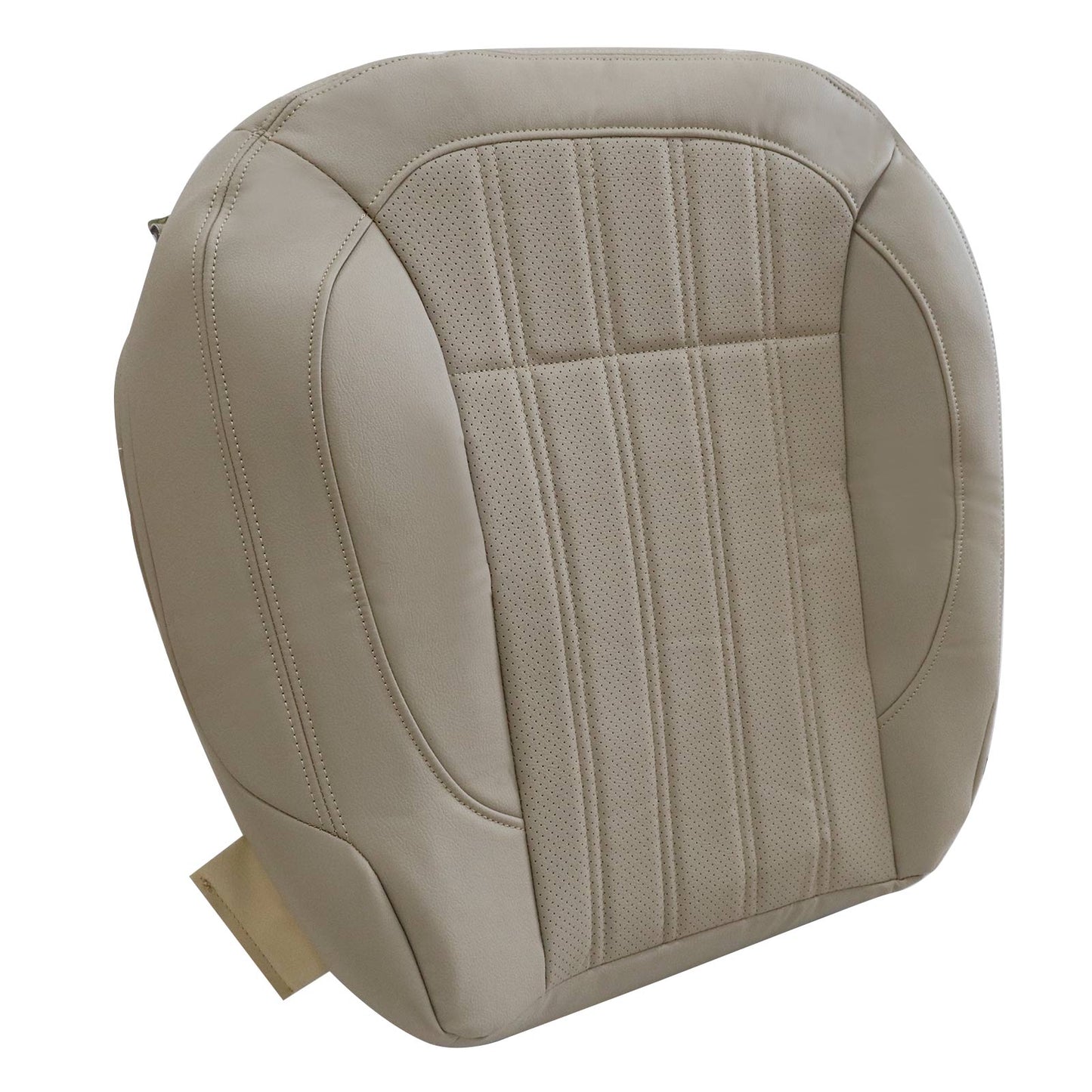 For 2013-2016 Mercedes Benz GL350 GL450 Front Driver Bottom Leather Seat Cover Tan