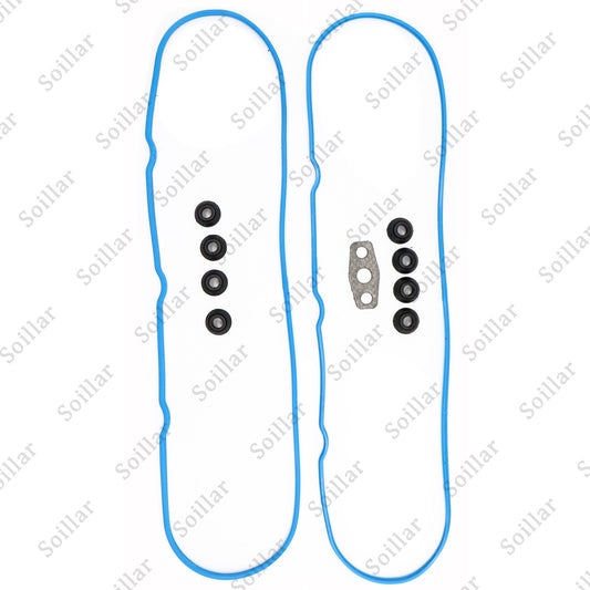 Engine Valve Cover Gasket Set for GMC Chevy Silverado 4.8L 5.3L 6.0L 6.2L 7.0L