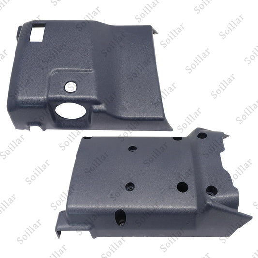 2x Blue Steering Column Cover Fit For 1979-1982 Toyota Pickup Hilux NO TILT