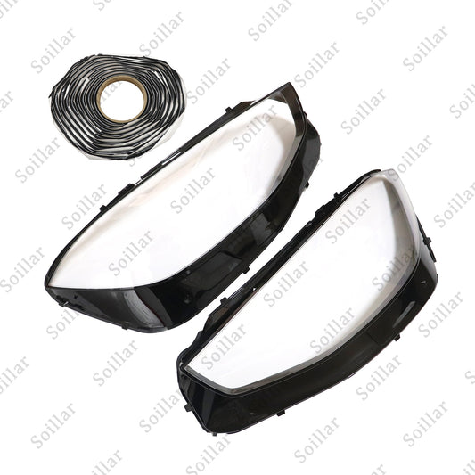 Headlight Headlamp Lens Cover+Sealant Glue For Mercedes-Benz S-Class W223 2020+