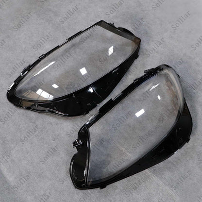 2x Headlight Lens Cover Shell For 2016-2023 Mercedes Benz E Class W213 E300 E450