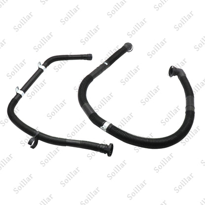 2PCS Air Pump Connecting Hose For VW Golf Jetta AWD AWW AUDI TT AWP 1.8T