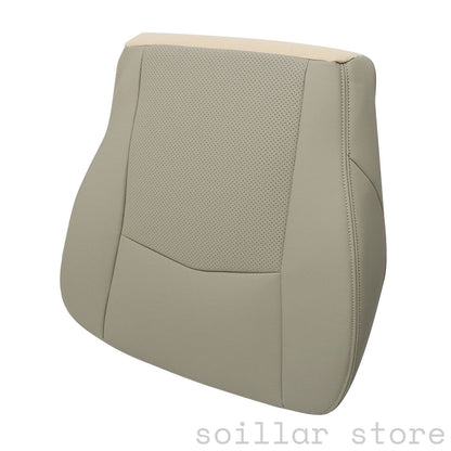 For 2004-2005 Cadillac SRX Driver Bottom Perforated Leather Seat Cover Light Tan