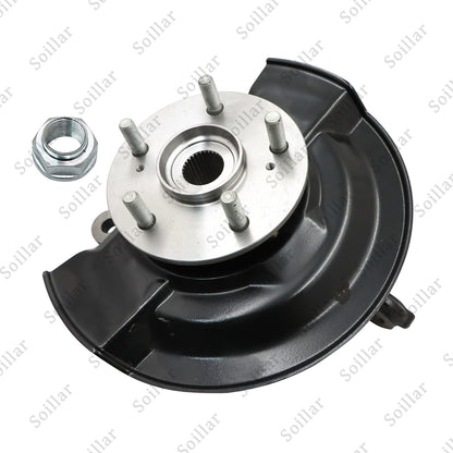 Front Left Steering Knuckle & Wheel Hub Bearing Assembly For Honda CR-V 2007-09