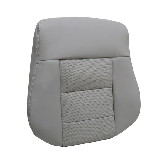 For 2010-2016 Mercedes Benz E200 E250 E300 E350 Driver Top Replacement Leather Seat Cover Gray