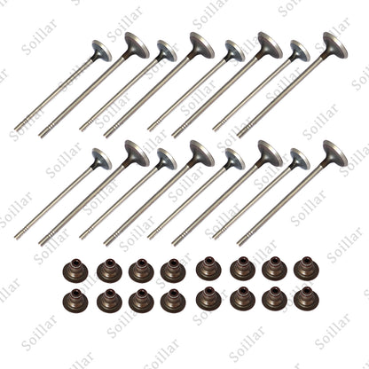 1.8L Engine Intake & Exhaust Valve Kit For 11-18 FITS CHEVY SONIC CRUZE
