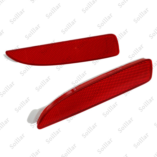 1 Pair Rear Bumper Reflector LH & RH D350515M0E For 2004-2018 Mazda 3 Sport
