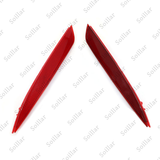 Pair Bumper Reflector For Kia Optima 2016-2018 Set of 2 Rear Left and Right