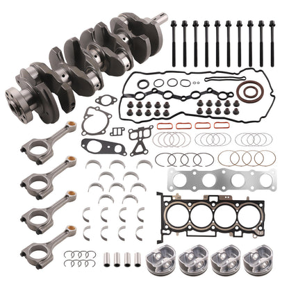 Fit Hyundai Kia 2.4 G4KJ Engine Rebuild Kit Crankshaft & Con rods & Bearing Set