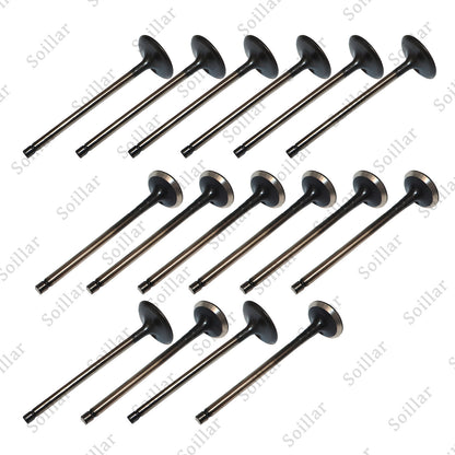 1.8L 2.0L Engine Intake & Exhaust Valve Kit For 11-17 Hyundai Kia L4 DOHC 16V