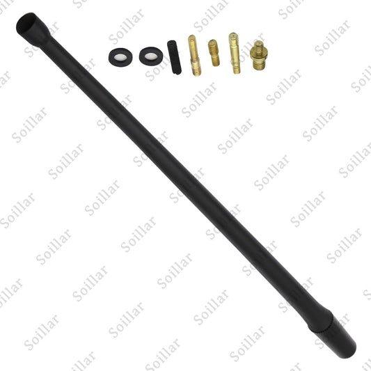 13" SHORT Custom Flexible Rubber Antenna Mast FITS Fits For 1994-2021 Dodge RAM