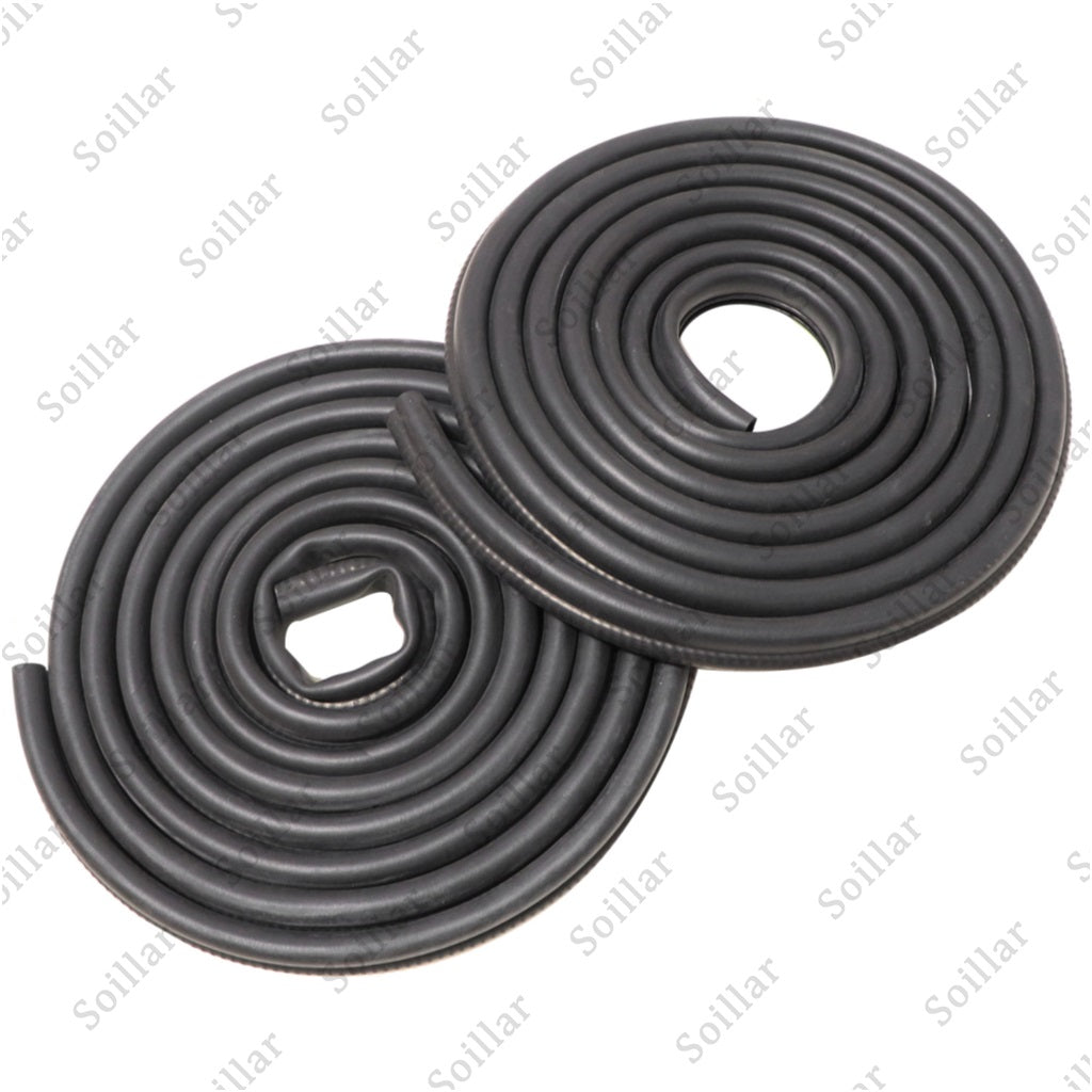 2X Rubber Door Weatherstrip Seals Set Fits Chevy GMC Suburban C/K 1500 2500 3500