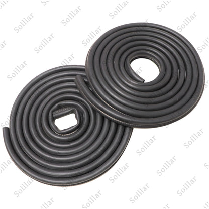 2X Rubber Door Weatherstrip Seals Set Fits Chevy GMC Suburban C/K 1500 2500 3500