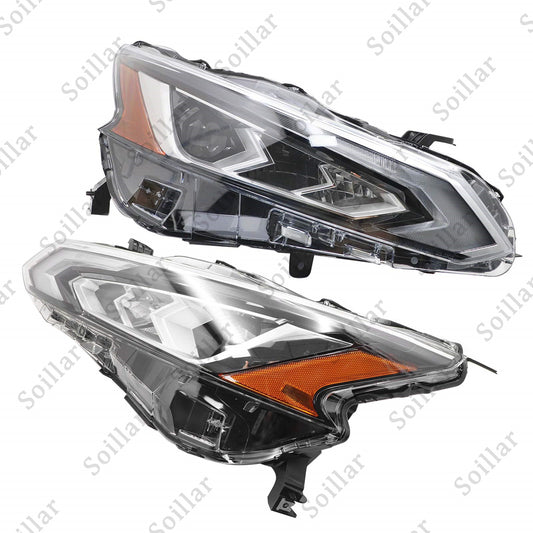 New Pair For Nissan Altima 2019 2020 2021 2022 Headlight Assembly L + R Full LED