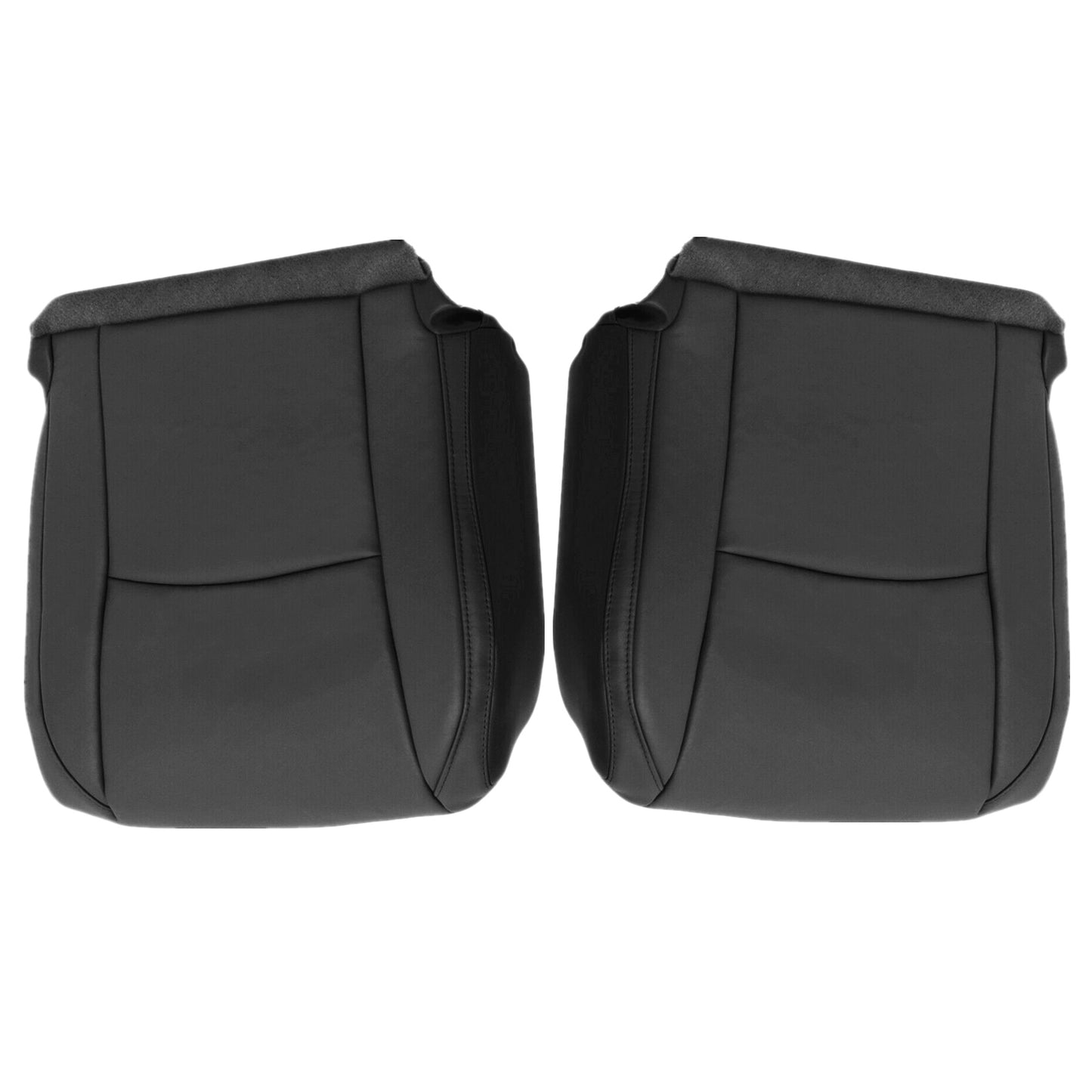 For 2004-2009 Lexus RX330 RX350 RX400 Front Side Bottom Leather Seat Cover Black