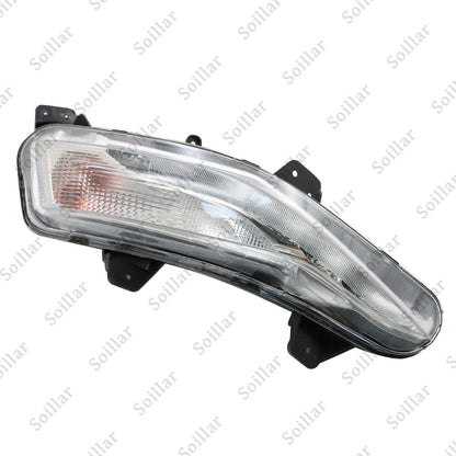 RH Right Side Front Bumper Fits 2019-2024 Chevrolet Malibu Daytime Running Light
