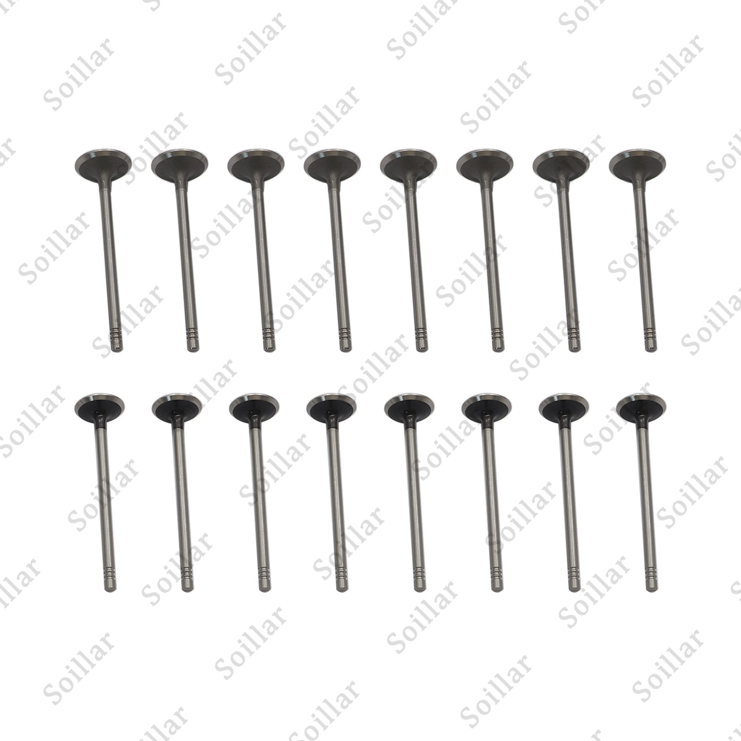 16PCS Intake Exhaust Valves Fit For 2011-2019 Buick Cadillac Chevrolet 1.4L DOHC