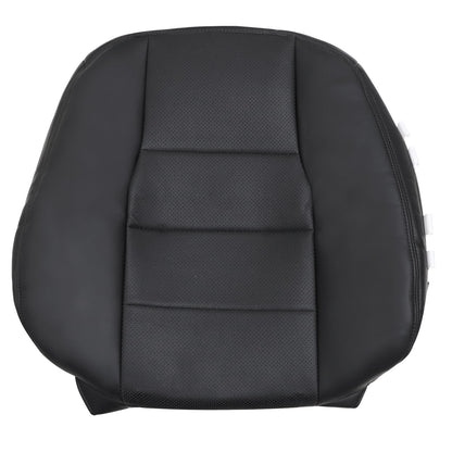 For 2008-2014 Mercedes Benz C250 C300 C350 Driver Top Replacement Leather Seat Cover Black
