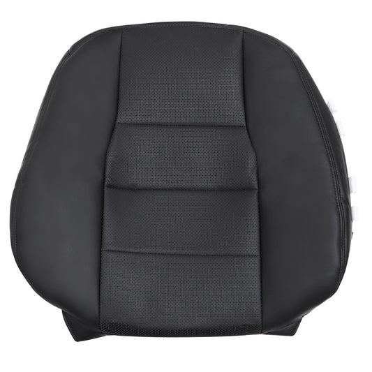 For 2008-2014 Mercedes Benz C250 C300 C350 Driver Top Replacement Leather Seat Cover Black