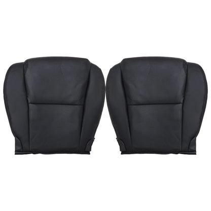 For 2006-2011 Lexus GS350 GS450h GS460 Front Driver & Passenger Bottom Leather Seat Cover Black