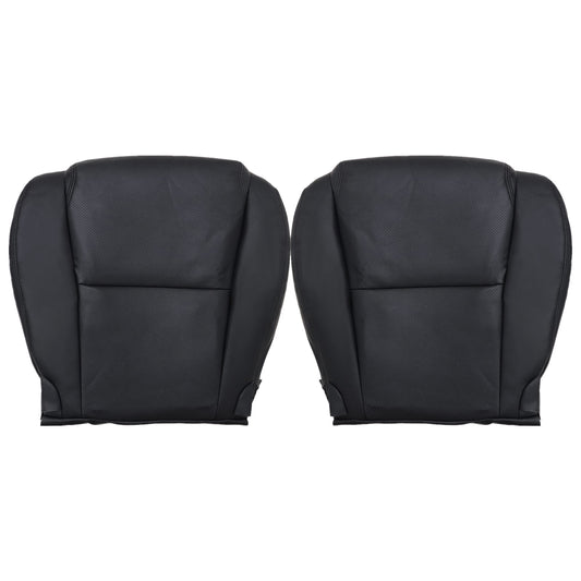For 2006-2011 Lexus GS350 GS450h GS460 Front Driver & Passenger Bottom Leather Seat Cover Black