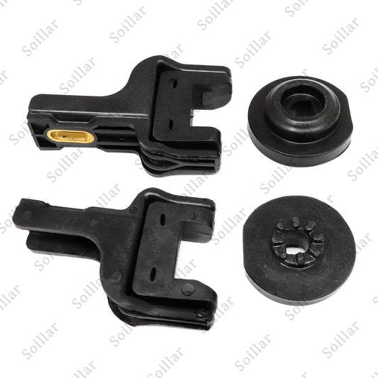 4Pcs For Dodge Charger Challenger 2008-2021 Upper+Lower Radiator Isolator Mounts