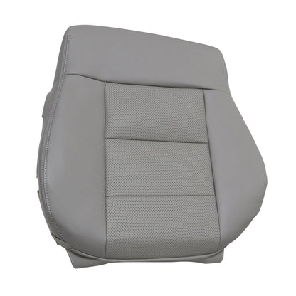 For 2010-2016 Mercedes Benz E200 E250 E300 E350 Passenger Top Replacement Leather Seat Cover Gray