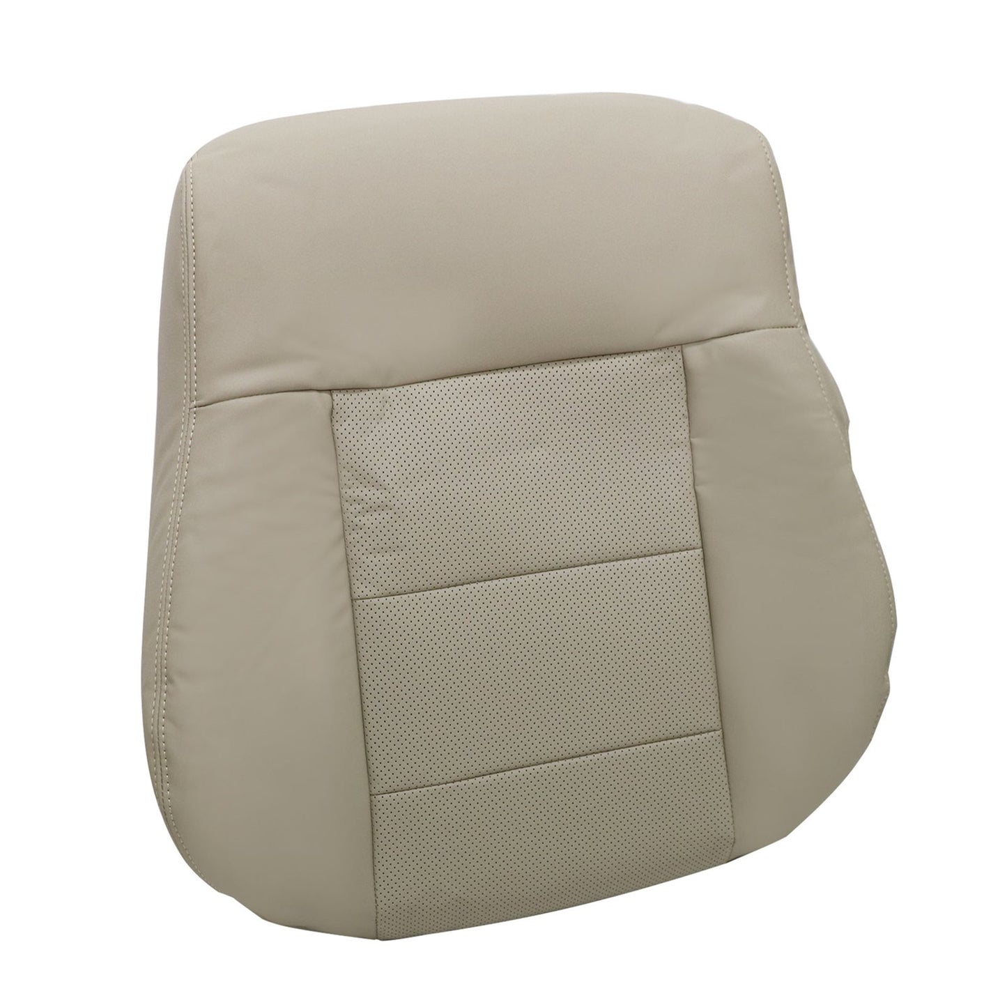 For 2010-2016 Mercedes Benz E200 E250 E300 E350 Driver Top Replacement Leather Seat Cover Tan