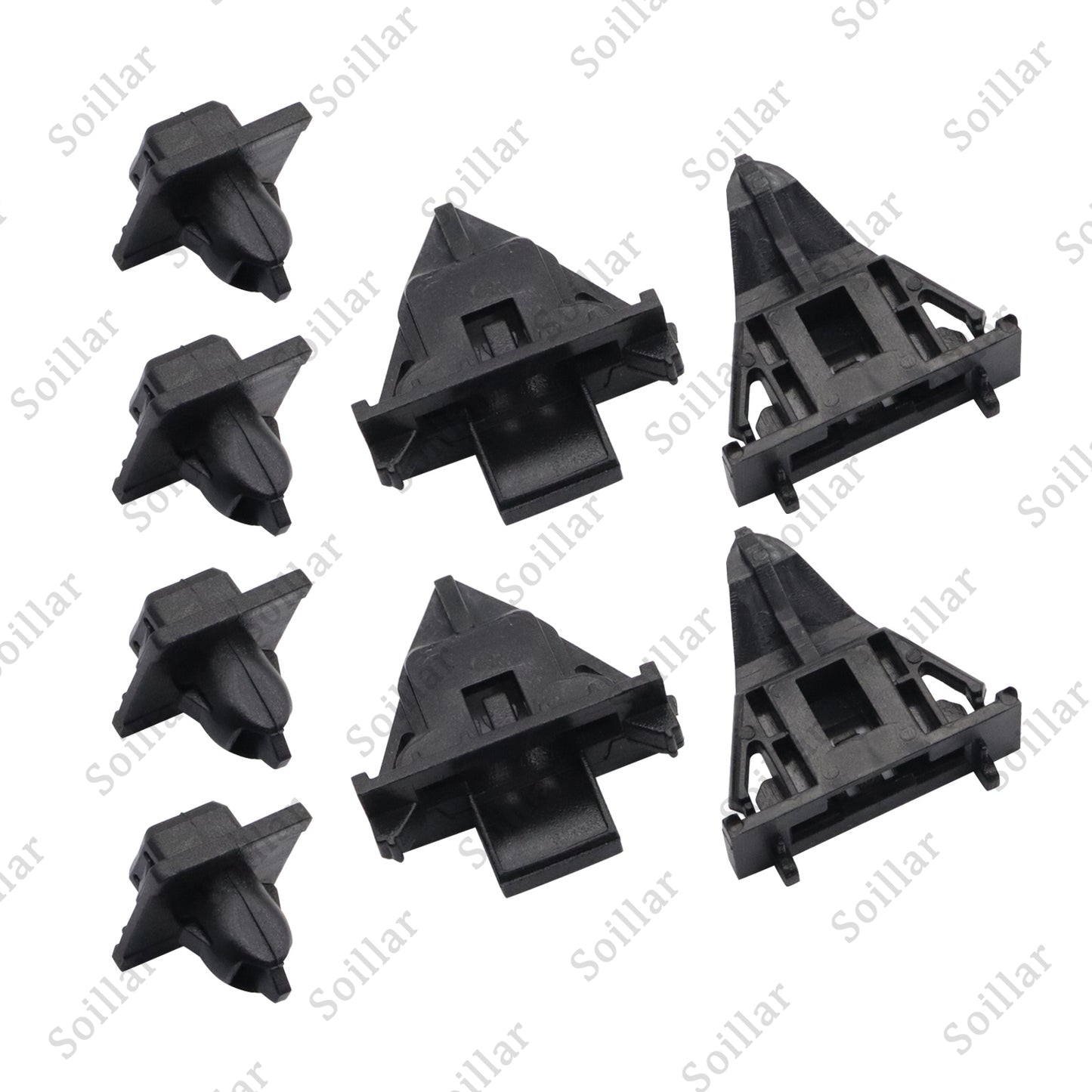 8pcs/Set Cowl Moulding Clip Retainer Kit Fit for Toyota FJ Cruiser 2007-2014