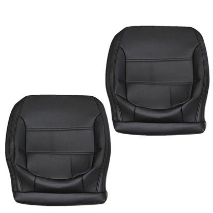 Fit For 2011-2017 Volkswagen Jetta Front Bottom Leather Seat Cover Black