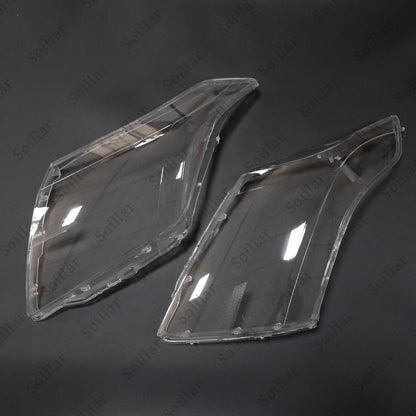 For Cadillac SRX 2010-2015 Left+Right Side Headlight Headlamp Clear Lens Cover