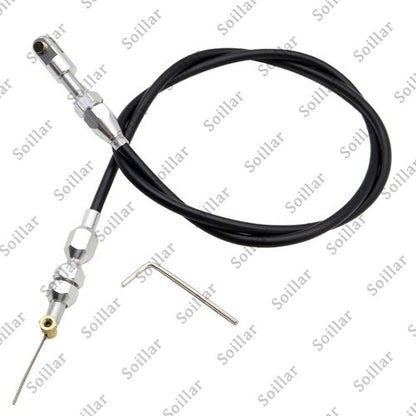 Fit LS1 Chevy 36" Stainless Steel Black Throttle Cable 4.8 5.3 5.7 6.0 Engine