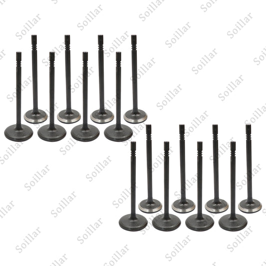 8pcs Intake+8pcs Exhaust Valves Fit 00-14 Ford Mercury Lincoln 4.6 5.4L 16V