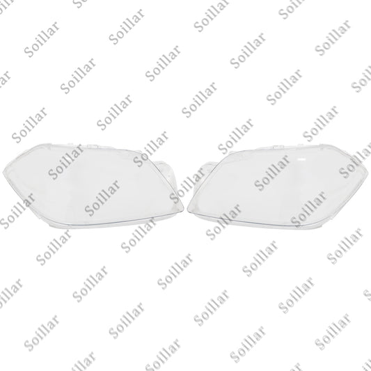 2X Headlamp Headlight Lens Cover LH+RH For Mercedes-Benz GL-Class X166 12-16