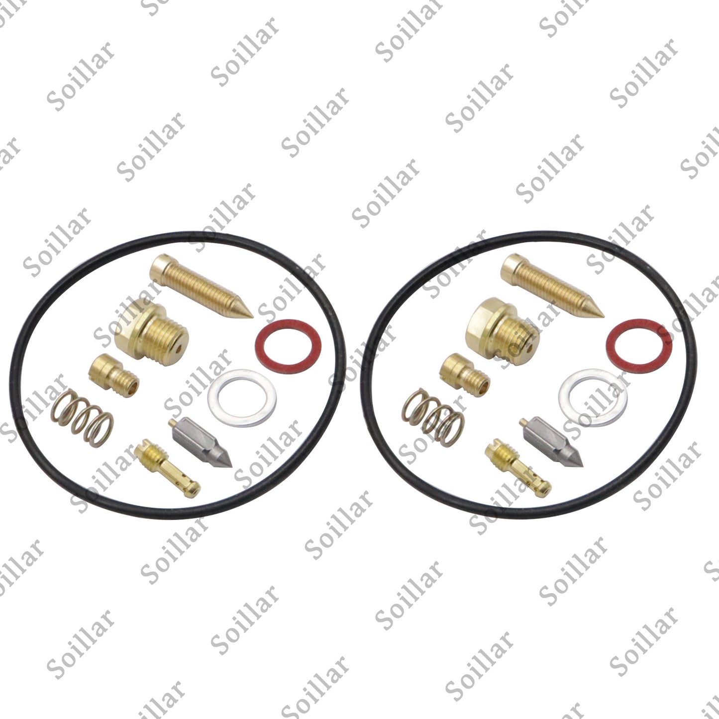 2 set Carburetor rebuild kit For YAMAHA PHAZER PZ480 PZ 480 1986-1990 1987 88 89