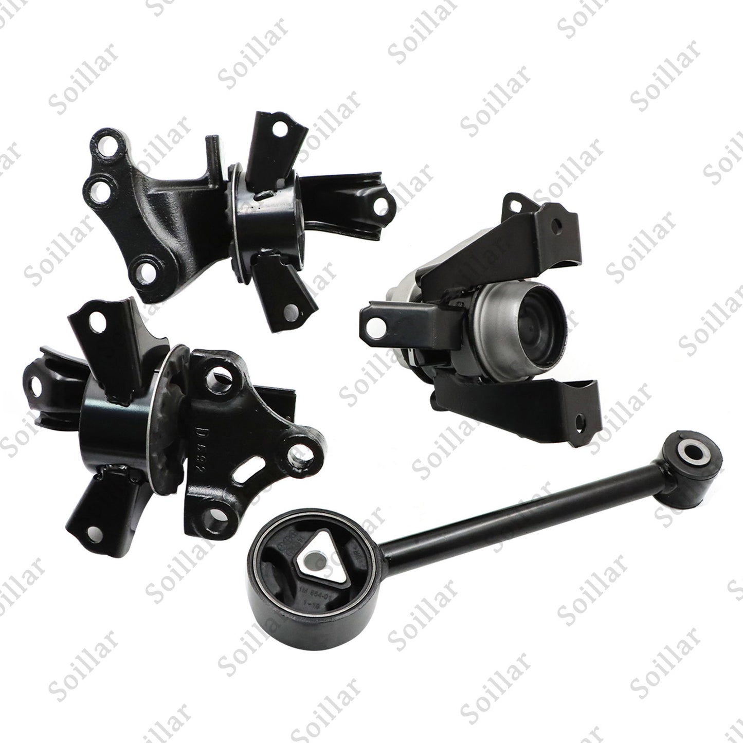 4 Pcs Engine Motor & Trans Mounts Set For 2017-2022 Mitsubishi Mirage G4 1.2L
