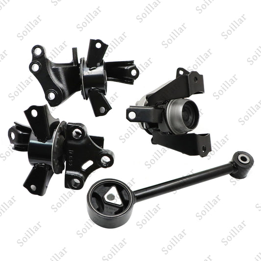 4 Pcs Engine Motor & Trans Mounts Set For 2017-2022 Mitsubishi Mirage G4 1.2L
