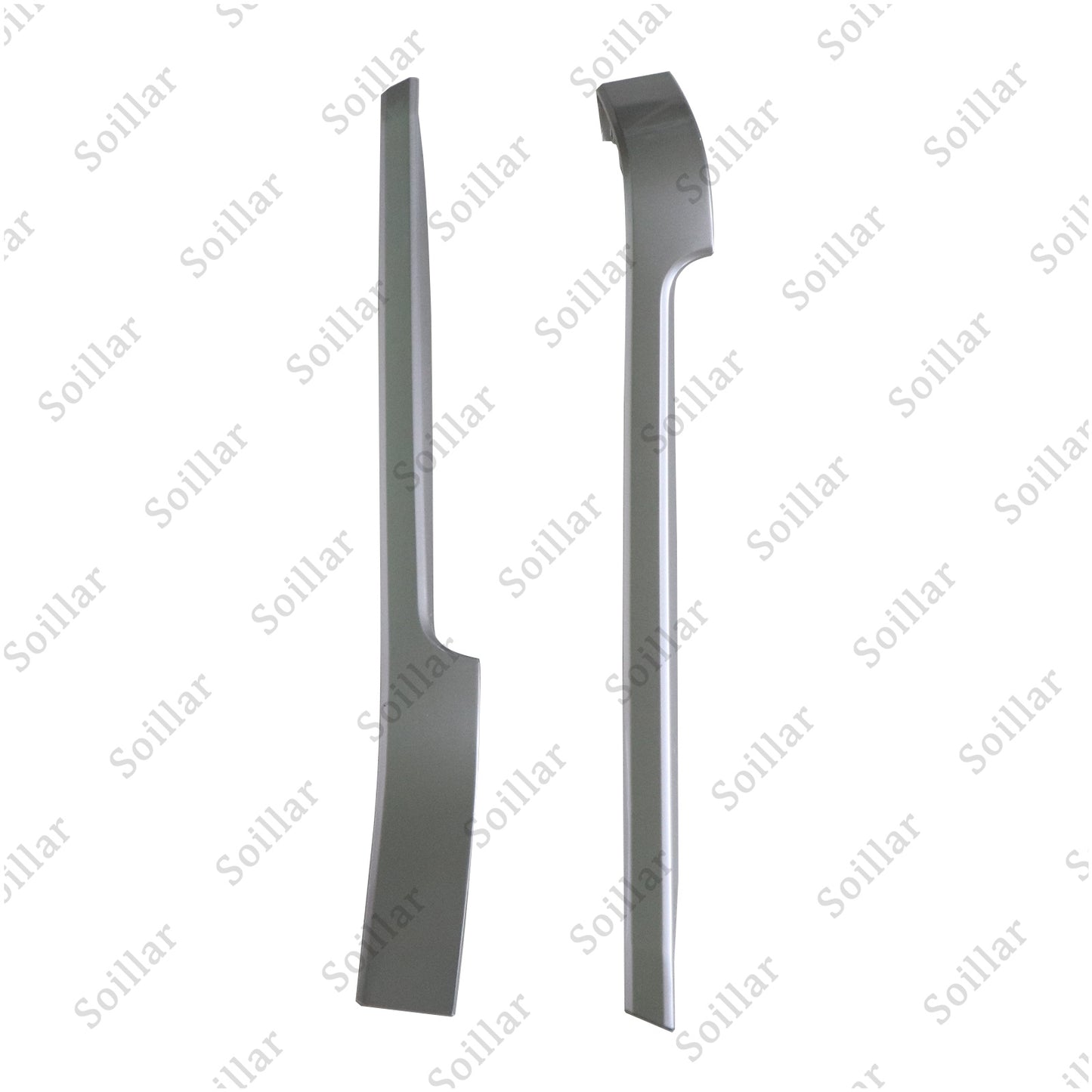 Fits Range Rover L405 Silver 2Pcs Rear Body Molding Trim Strip Kit 2013-2022