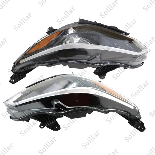 2Pcs Left + Right Side Halogen Headlight For Nissan Sentra S/SV 2024-2025 Models