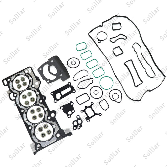 Engine Cylinder Head Set For 15-20 Ford Mustang 15-19 Lincoln MKC 2.3L L4 DOHC