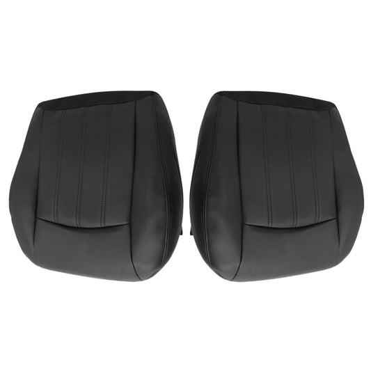 For 2005-2010 Chrysler 300C Driver & Passenger Bottom Seat Cover Black