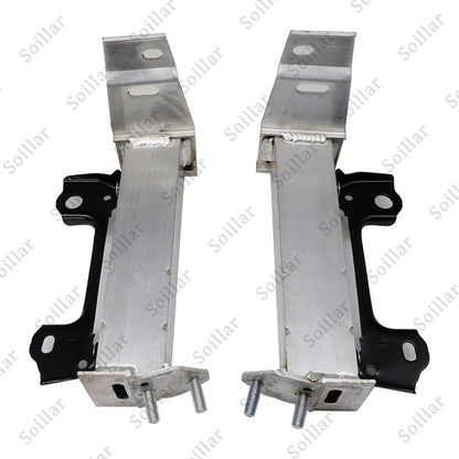 Front Driver and Passenger Side Bumper Bracket Set For Toyota RAV4 2019-2021